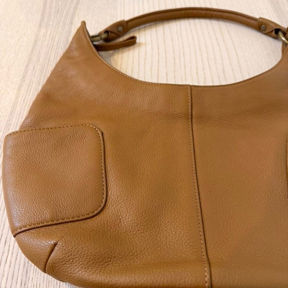 HOBO Classic Brown Leather Hobo Bag